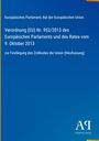 Europäisches Parlament, Verordnung (EU) Nr. 952/2013, Zollkodex der Union, blaues Hintergrund, Antiphon Verlag."