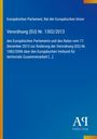 Verordnung (EU) Nr. 1302/2013 des Europäischen Parlaments und des Rates; blaues Design mit gelben Akzenten, Logo: AQ.