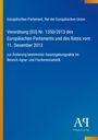 Verordnung (EU) Nr. 1350/2013 zur Änderung von Gesetzen im Agrar- und Fischereistatistikbereich. Blau, schlichtes Design.