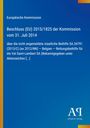 Beschluss der EU-Kommission über staatliche Beihilfe für Val Saint-Lambert SA, Belgien. Blaues Design mit Logo.
