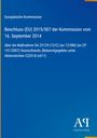 Text über EU-Beschluss 2015/507 vom 16.09.2014 zur Maßnahme SA.23129 Deutschlands, Verlag-Logo unten rechts.