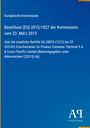 Cover mit folgendem Text: "Europäische Kommission, Beschluss (EU) 2015/1827 der Kommission vom 23. März 2015", blaues Hintergrund.