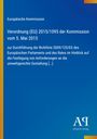 Europäische Kommission, Verordnung (EU) 2015/1095, umweltgerechte Gestaltung. Blaues Cover mit gelbem Rand. Logo "AQ".