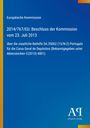 Text über EU-Beihilfe für Caixa Geral, Beschluss vom 23. Juli 2013. Blauer Hintergrund, Antiphon Verlag-Logo unten rechts.