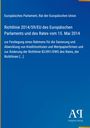 Europäisches Parlament, Richtlinie 2014/59/EU zur Sanierung von Kreditinstituten. Blaues Cover, Logo unten rechts.