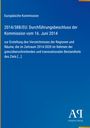 Text: "Europäische Kommission, 2014/388/EU: Durchführungsbeschluss, 16. Juni 2014, Antiphon Verlag." Blaues Cover, schlichtes Design.