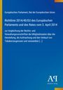 „Richtlinie 2014/40/EU des Europäischen Parlaments“ steht auf blauem Hintergrund mit gelbem Rand. Logo: „AΡ Antiphon Verlag“.