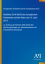 Text: Europäisches Parlament, Richtlinie 2014/56/EU. Blaues Cover, links gelber Streifen, unten rechts Verlag-Logo.