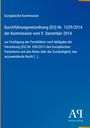 Durchführungsverordnung (EU) Nr. 1329/2014, Text zur Festlegung der Formblätter; blauer Hintergrund, Logo unten rechts.