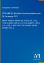 Europäische Kommission: Beschluss zu Beihilfen am 28.12.2012, Details zu Aktenzeichen. Blaues Design mit Antiphon Verlag Logo.