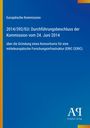 Text: Europäische Kommission, 2014/392/EU, ERIC CERIC. Blaues Design mit Verlagslogo unten rechts.