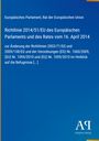 Europäisches Parlament: Richtlinie 2014/51/EU vom 16. April 2014 zur Änderung von Richtlinien und Verordnungen. Logo: Antiphon Verlag.