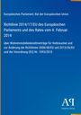 Text: Richtlinie über Wohnimmobilienkreditverträge. Blaues Cover mit EU-Logo oben, Verlagssymbol unten.