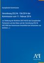 Text über Kommissionsverordnung, in Blau, Logo unten rechts.