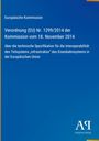 Europäische Kommission, Verordnung (EU) Nr. 1299/2014, blaue Fläche, AR Logo, "Antiphon Verlag" in Weiß.