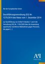 Text zur EU-Verordnung vom 1. Dezember 2014 auf blauem Hintergrund, gelber Streifen links, Logo unten rechts.