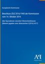 Europäische Kommission: Beschluss (EU) 2016/1945 vom 14. Oktober 2016. Thema: Führerscheinklassen-Äquivalenzen. Unten Logo.