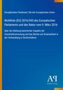 Text zur EU-Richtlinie über Unschuldsvermutung. Blauer Hintergrund, links gelber Rand, Logo unten rechts.