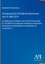 Europäische Kommission, Verordnung (EU) 2016/486 vom 29. März 2016 zu Rückständen von Cyazofamid, blauer Hintergrund.