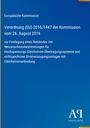 Verordnung (EU) 2016/1447 der Kommission über Netzanschluss von Hochspannungs-Gleichstromsystemen. European Commission.