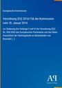 Text über EU-Verordnung vom 18. Januar 2016. Blaues Cover mit EU-Thema. Unten Logo "Antiphon Verlag".