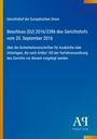 Gerichtshof der Europäischen Union. Beschluss (EU) 2016/2386 des Gerichtshofs vom 20. September 2016. Blaues Hintergrunddesign.