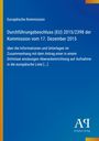 Text über EU-Durchführungsbeschluss zur Abwrackeinrichtung. Blauer Hintergrund, rechts unten ein Logo.