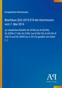 Text: Beschluss (EU) 2015/218 vom 7. Mai 2014 zur Beihilfe Irlands. Blau mit gelbem Streifen, Antiphon Verlag unten.