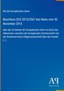 Entscheidung (EU) 2015/2367 des Rates vom 30. November 2015. Logo des Antiphon Verlags unten rechts.