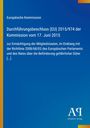 Text zur Durchführung eines EU-Beschlusses vom 17. Juni 2015, blaues Design, unten Logo mit "Antiphon Verlag".