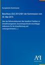 Text: "Europäische Kommission, Beschluss (EU) 2015/801 der Kommission vom 20. Mai 2015."  
Blauer Hintergrund, Logo unten rechts.