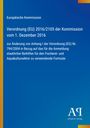 "Verordnung (EU) 2016/2105" in weißem Text auf blauem Hintergrund; schlichte und professionelle Gestaltung.