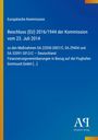 Europäische Kommission, Beschluss (EU) 2016/1944 vom 23. Juli 2014, Maßnahmen zu Finanzierungsvereinbarungen Flughafen Dortmund. Logo unten rechts.