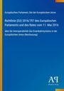 Text über EU-Richtlinie zur Eisenbahn-Interoperabilität, blaues Hintergrundlayout, Logo des Antiphon Verlags.