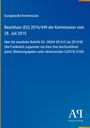 Text über Beschluss der Europäischen Kommission zur Beihilfe SA. 38544 für Kem One. Logo des Antiphon Verlags unten.