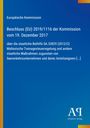 Europäische Kommission, Beschluss (EU) 2019/1116 über Beihilfe SA.33829, blaue Hintergrundfarbe mit gelbem Rand.