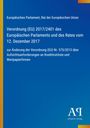 Verordnung (EU) 2017/2401, Änderung Verordnung (EU) 575/2013, Aufsichtsanforderungen Kreditinstitute, blauer Hintergrund.
