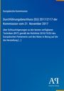 Text: Durchführung des Beschlusses (EU) 2017/2117. Blauer Hintergrund, Logo unten rechts, gelber Streifen oben.