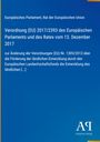 Text über EU-Verordnung 2017/2393. Blau mit gelben Elementen. Logo rechts unten: Antiphon Verlag.