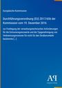 Europäische Kommission, Verordnung (EU) 2017/656 zu Emissionsgrenzwerten. Blaues Cover mit Verlagssignet.
