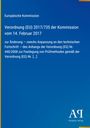 Europäische Kommission, Verordnung (EU) 2017/735, Anpassung an technischen Fortschritt. Blau mit weißem Text.