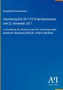 Europäische Kommission: Verordnung (EU) 2017/2119, Prodcom-Liste, Blau, Logo „AP“ Antiphon Verlag unten rechts.