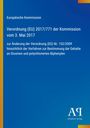 Titel über Verordnung (EU) 2017/771, blaue Hintergrundfarbe, links gelber Streifen, unten rechts Verlagsname.