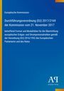 Europäische Kommission, Durchführungsverordnung (EU) 2017/2169, blauer Hintergrund, Antiphon Verlag Logo.