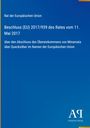 Titel: Beschluss (EU) 2017/939 des Rates vom 11. Mai 2017. Text auf blauem Hintergrund, Logo "AQ" des Antiphon Verlags.