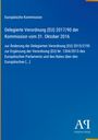 Europäische Kommission, Verordnung (EU) 2017/90 vom 31.10.2016, Änderung der Verordnung (EU) 2015/2195. Blaues Design. Logo unten.