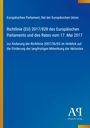 Richtlinie (EU) 2017/828 zur Änderung der Richtlinie 2007/36/EG, blaue Hintergrundgestaltung mit Verlagslogo unten.