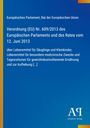 Verordnung (EU) Nr. 609/2013 zu Lebensmittelregelungen, blaues Design mit gelben Akzenten, Antiphon Verlag am Rand.