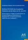 Richtlinie 2013/36/EU: Zugang und Beaufsichtigung von Kreditinstituten. EU-Logo oben, blaues Thema. Antiphon Verlag unten.