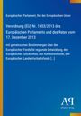 Verordnung (EU) Nr. 1303/2013 über Fonds der EU. Blaues Layout mit gelbem Rand und Verlagslogo unten rechts.